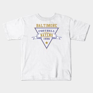 Retro Baltimore Ravens Kids T-Shirt